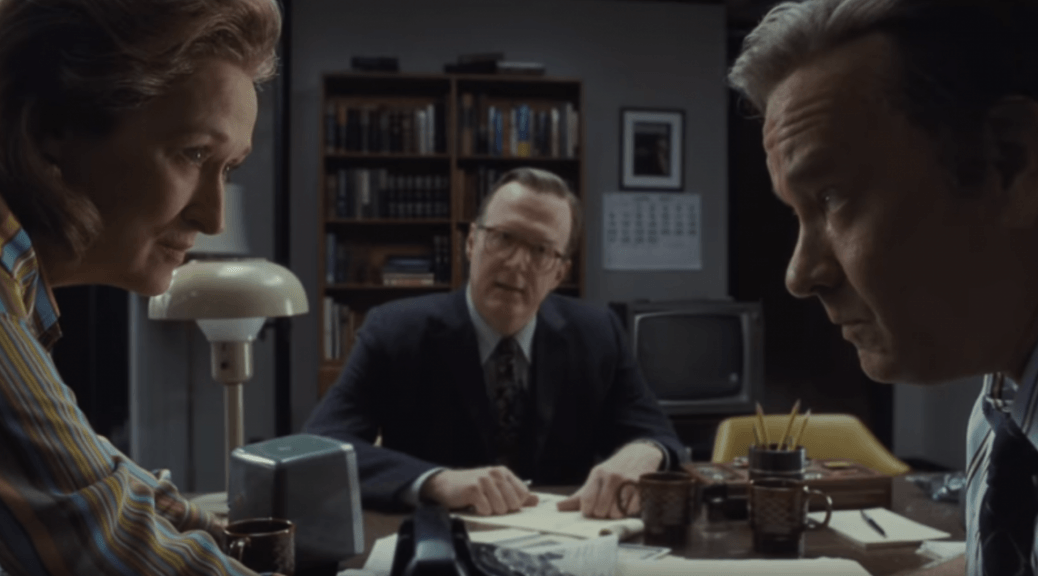 Imprímanlo...la mejor película en cartelera SIGUE siendo "The Post"